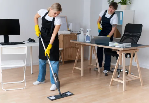Nettoyage de bureau professionnel à Saint-Silvain-Bellegarde